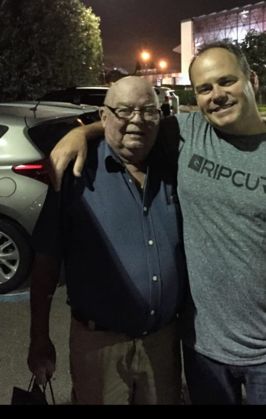 Ray Honey with Peter Honey